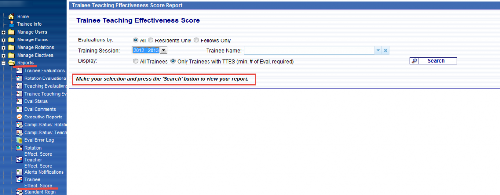 trainee effect score 1